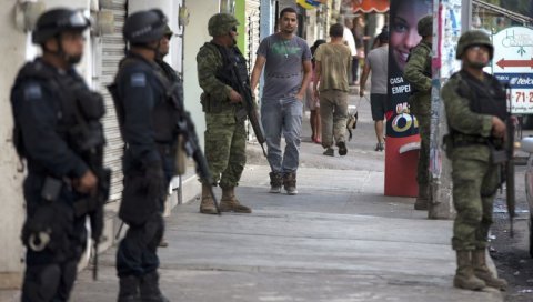 КРВАВИ ОБРАЧУН У МЕКСИКУ: Седам чланова нарко-картела убијено у размени ватре са војском