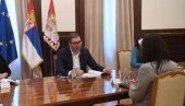 VUČIĆ SE SASTAO SA MARI JAMAŠITOM: Vučić razgovarao sa specijalnim predstavnikom Generalnog sekretara UN (FOTO)