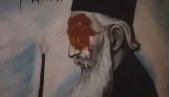 SRAMOTNO I NEVEROVATNO: Objavljen snimak unakaženog murala patrijarhu Pavlu u Mirijevu (VIDEO)