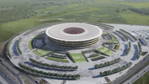 ЕНГЛЕЗИ ОДУШЕВЉЕНИ: Национални стадион Србије изгледа фасцинантно!