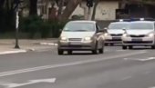 BEŽAO OD POLICIJE, SUDARIO SE I POGINUO: Snimak policijske potere pred stravičnu saobraćajku u Nišu (VIDEO)