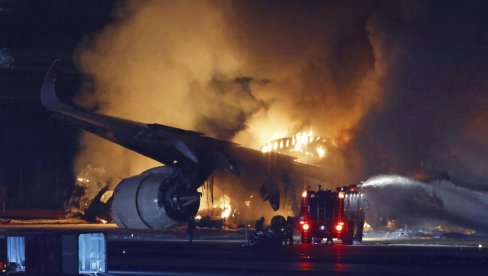 SUDAR ZA NJIH BIO KOBAN: Poginulo 5 putnika iz malog aviona koji je naleteo na putnički u Tokiju