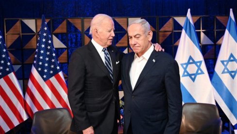 ONO ŠTO SE DEŠAVA U GAZI NIJE GENOCID: Bajden čuva leđa izraelskom lideru, antiratni zagovornici mu dodelili pogrdan nadimak
