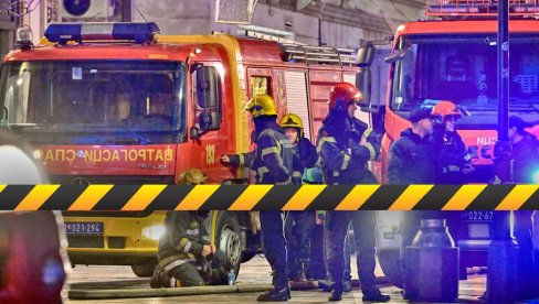 ZAPALIO SE AUTOBUS U BLIZINI SLAVIJE: Putnici u trenutku požara bili u vozilu