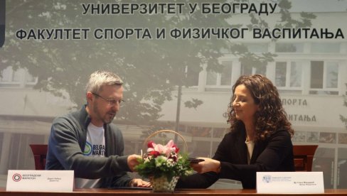 БЛИСКОСТ СТУДЕНАТА И ТРКАЧКЕ ЗАЈЕДНИЦЕ: Факултет за спорт и Београдски маратон потписали протокол о сарадњи