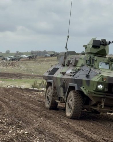 MOĆNO DEJSTVO OKLOPNIH VOZILA: Pogledajte naoružanje Vojske Srbije na Pešteru (VIDEO)