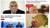 ŠIPTARSKI MEDIJI SLAVE MESIĆA: Masovno preneli izjavu u kojem najsramnije vređa Vučića i preti da Srbija neće biti velika (FOTO)