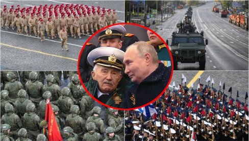 PARADA POBEDE U MOSKVI: Putin - Naše strateške snage u stanju borbene pripravnosti (FOTO/VIDEO)