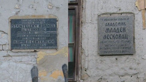 ORONULE TABEL VELIKANA SU RUGLO I NAŠA SRAMOTA: Zapuštene kuće književnika Kornela Sentelekija i akademika Mladena Leskovca u Sivcu