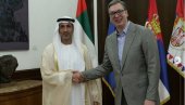 VUČIĆ SE SASTAO SA MAZRUIJEM: Srbija pridaje poseban značaj partnerstvu i prijateljskim vezama sa UAE