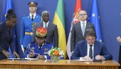 GAŠIĆ SE SASTAO SA OKANOVOM: Potpisan Sporazum o saradnji u oblasti odbrane između Srbije i Gabona