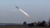 RAKETIRAN RUSKI BROD: Ukrajinski projektil izazvao požar