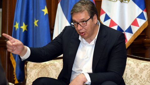 VUCIC ON VOLUNTEERS: Participating in any conflicts that do not mean defending the territorial integrity of Serbia is punishable
