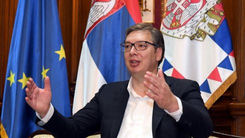 MOMCI, SAMO SE BORITE ZA NAŠU SRBIJU: Predsednik Vučić pružio punu podršku Orlovima (VIDEO)