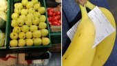 JABUKE SKUPLJE OD BANANA: Kilogram domaćeg voća u beogradskim marketima košta i duplo više od uvoznog