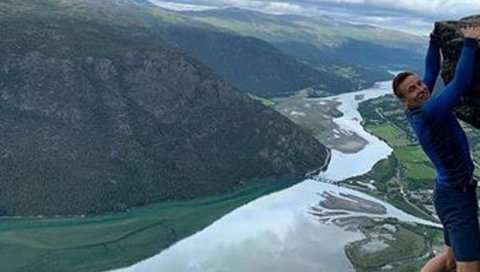 ФУДБАЛЕР ВЕЖБА НА ЛИТИЦИ: Није за људе са слабим срцем (ВИДЕО)