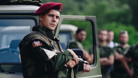 СЛИКЕ СА СНИМАЊА КОШАРА: Биковић и Радојичић у униформама - кадрови забележени на Сувој планини (ФОТО)