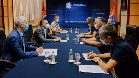 KONTINUITET DOBRE SARADNJE: Sastanak ministra Vulina sa predstavnicima Sindikata „Nezavisnost” u Ministarstvu odbrane i Vojsci Srbije
