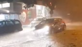 NEVREME U NIŠU I ČAČKU: Više ulica pod vodom, nestajal i struja (VIDEO)