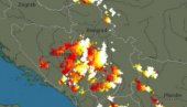 ГОРИ НЕБО ОД ГРОМОВА И ОЛУЈА НАД СРБИЈОМ: Познати метеоролог упозорава - Може доћи до бујица и поплава (ФОТО)