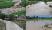 TEK ĆEMO VIDETI KOLIKA JE ŠTETA: Nevreme protutnjalo kraljevačkim krajem - poplavljen lokalni put