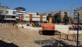 GRADILIŠTE PUSTO I JOŠ BEZ MATERIJALA: Izgradnja središnjeg gradskog trga u Leskovcu i dalje daleko od planirane dinamike