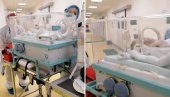SNIMAK IZ BOLNICE: Beba kojoj je mama preminula nakon porođaja u inkubatoru (VIDEO)