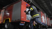 POŽAR KOD BOLNICE RUDO U BEOGRADU: Veliki broj vatrogasaca i policajaca na terenu, evakuisani pacijenti (VIDEO)