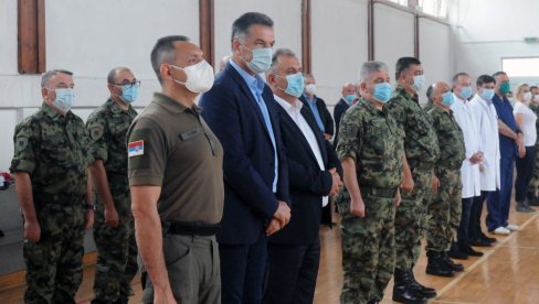 MINISTAR VULIN U NOVOM PAZARU: Vojska Srbije je još jednom dokazala da pripada svima