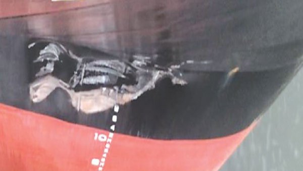МИНИРАН ИРАНСКИ ШПИЈУНСКИ БРОД БРОД: Пловило Иранске револуционарне гарде нападнуто магнетним минама