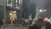 HAOS NA PROTESTIMA U MINSKU: Čuju se zvuci eksplozija, oblak dima iznad grada