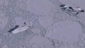 TEORETIČARI ZAVERE OZBILJNO UZNEMIRENI: Neobičan prizor snimljen usred Antarktika (VIDEO)