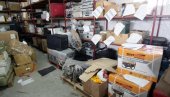 CARINICI ZATEKLI PRAZAN MAGACIN U DOBANOVCIMA: Nestalo 10 tona elektroopreme vredne 150.000 dolara