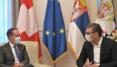 OPROŠTAJNA POSETA: Vučić se sastao sa odlazećim ambasadorom Švajcarske