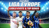 DUGO ČEKANA ZAVRŠNICA EVRO TAKMIČENJA: Zgrabi bonus 500 RSD u Meridianu jer čekaju te neviđene kvote za finale Lige Evrope