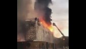 SNIMCI POŽARA: Vatra guta hotel u kome se nalaze turisti (VIDEO)