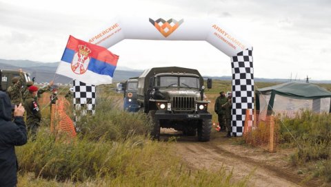 ВОЈСКА СРБИЈЕ ДОМИНИРА У РУСИЈИ: Запажен успех војних возача на Међународним војним играма