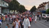 LITIJA PROTESTA I ŽALOSTI: Beranci ponovo na ulici povodom usvajanja spornog zakona o slobodi veroispovesti