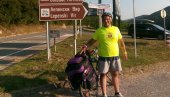 NIJE MOGAO U EVROPU, PROŠPARTAO JE SRBIJU: Paraćinski biciklista Zlatko promenio plan zbog korone, za 25 dana obišao zemlju uzduž i popreko