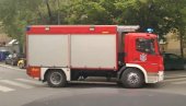 POŽAR NA BANJICI: Izgorela mesara - gužva u saobraćaju tokom intervencije vatrogasaca