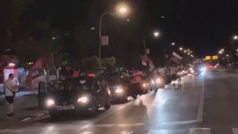 БАЊАЛУКА НА НОГАМА: Република Српска слави победу опозиције у Црној Гори! (ВИДЕО)