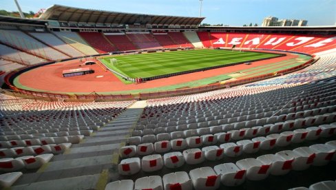 MARAKANA U NOVOM RUHU: Stadion FK Crvena zvezda ulepšan za meč koji odlučuje ko će u Ligu šampiona (FOTO)