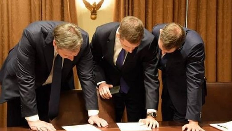 TAKIMI HISTORIK (NIVE LIDHJE) N THE SH.B.A.: Kontrolli i fundit para nënshkrimit (FOTO)