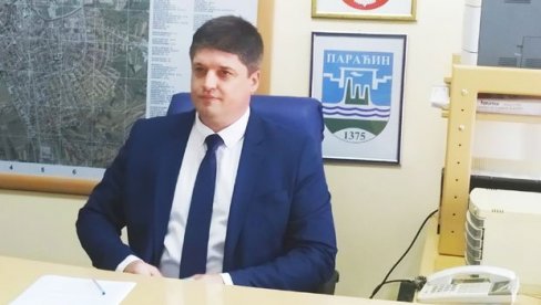 CILJ JE PREPOROD GRADA: Novi predsednik Paraćina, Vladimir Milićević preuzeo dužnost