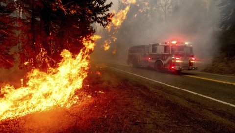 ВАТРЕНА СТИХИЈА ОДНОСИ ЖРТВЕ: три особе погинуле у шумском пожару у Калифорнији