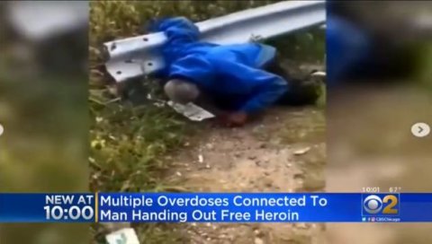 УЖАС У ЧИКАГУ: Мушкарац бесплатно делио хероин, више предозираних (ВИДЕО)