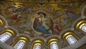 JEDINSTVEN U SVETU: Završen mozaik u Hramu Svetog Save (FOTO)