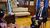 VAŽAN INTERVJU: Predsednik Vučić razgovarao sa novinarkom Rojtersa, objavio fotografiju na instagramu (FOTO)