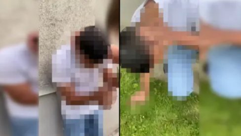 TI PRLJAVI SRBINE Grupa Čečena brutalno pretukla mladića iz Srbije, jezivi snimak kruži Austrijom
