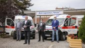 URUČENA DVA SANITETSKA VOZILA: Donacija NIS-a Domu zdravlja u Čačku